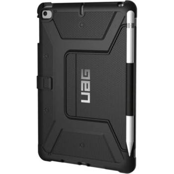 Urban Armor Gear Gear Metropolis Folio Case - удароустойчив хибриден кейс от най-висок клас за iPad Mini 5 (2019) (черен)