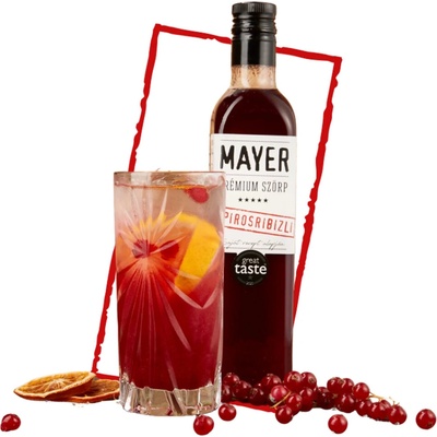 Mayer Sirup s červenými ríbezľami 0,5 l