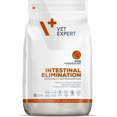 VetExpert Veterinary Diet Intestinal elimination dog - суха храна за кучета, за подпомагане на остра чревна малабсорбция и за ограничаване на чревната абсорбция, 2 кг, Vet Expert - Полша