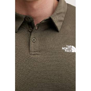 The North Face тениска с яка мъжка (NF0A2WAZ21L1)