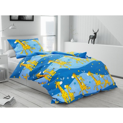 Textilomanie Žirafa modrá 70x90 140x200