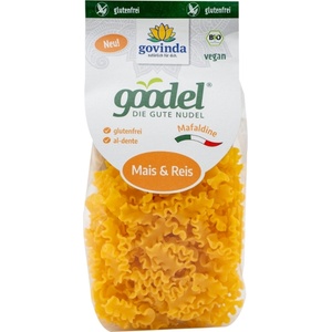 Govinda Био паста Goodel Mafaldine, царевица и ориз - 250 г