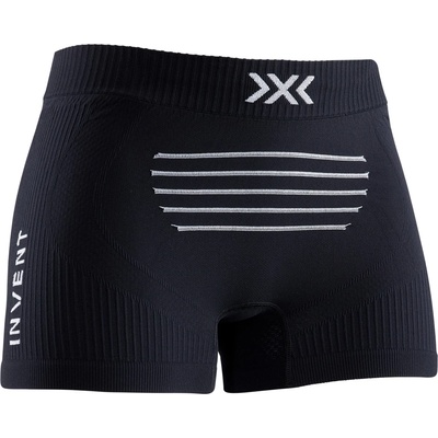 X-Bionic Дамско синтетично термобельо X-Bionic Women's Invent 4.0 LT Boxer Shorts Synthetic base layer - Opal Black / Arctic White (114-3171-0114)
