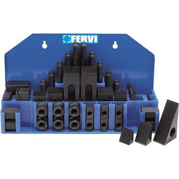 FERVI Нископрофилна стяга за фрезови маси Fervi, K001/14 - 58 бр. , M12 mm (K001/14)