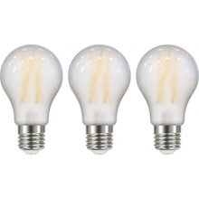 Arcchio LED žárovka Filament matná E27 A60 3,8W 2700K 806 lm 3 ks