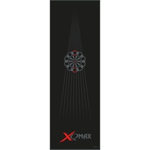 Koberec pred terč XQ Max čierno-červený 237 x 80 cm