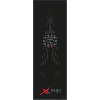 Koberec pred terč XQ Max čierno-červený 237 x 80 cm