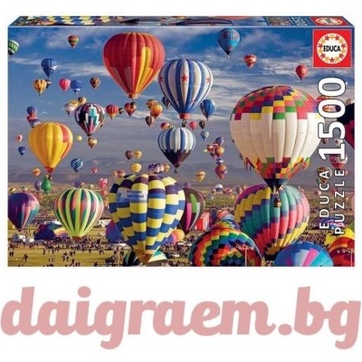Educa Пъзел educa 17977 - 1500 части - Балони (edu17977)