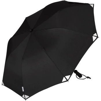 EuroSchirm Чадър Euroschirm Telescope Handsfree Umbrella - Black / Reflective - размер One Size (203-1692-1211)