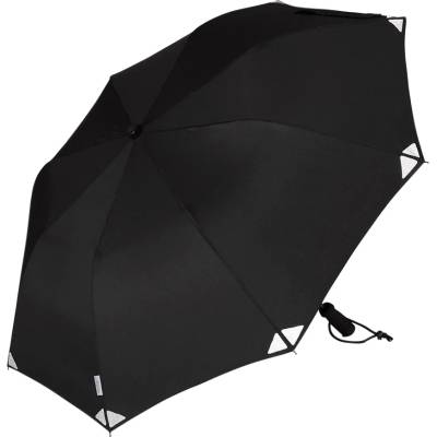 EuroSchirm Чадър Euroschirm Telescope Handsfree Umbrella - Black / Reflective - размер One Size (203-1692-1211)