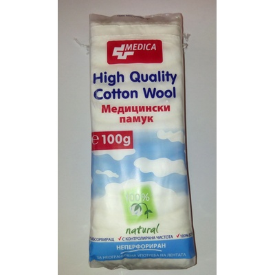 Compatible Памук, медицински, MEDICA 100 gr (COTTON-100)