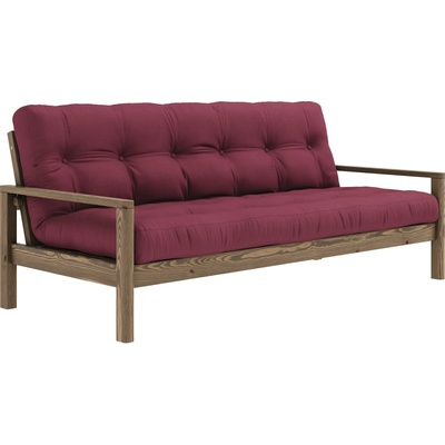 Karup Design Sofa KNOB natural pine bordeaux 710 karup carob