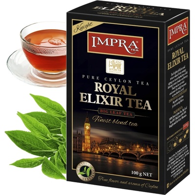 IMPRA Tea Royal Elixir Knight čierny listový čaj 100 g