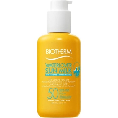 Biotherm Waterlover Sun Milk SPF50 слънцезащитно мляко spf 50 унисекс 200 мл