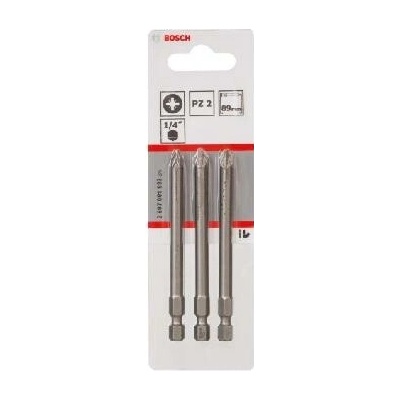 Bosch PZ2, dĺžka 89 mm 3 ks 2607001583