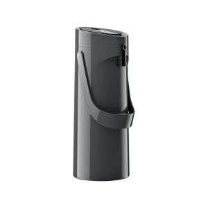 temsa HOGAR Emsa 515706 Ponza pump vacuum jug, thermos bottle, 1.9l filling volume, insulated cup, pressure lever, removable drip tray, anthracite