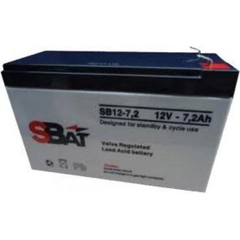 S Bat Акумулатор 7.2Ah - SBat SB 12-7.2 (SB 12-7.2)