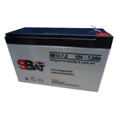 S Bat Акумулатор 7.2Ah - SBat SB 12-7.2 (SB 12-7.2)