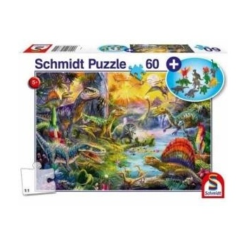 Schmidt Spiele Пъзел Schmidt Spiele Dinosaurs Фигурки 60 Части