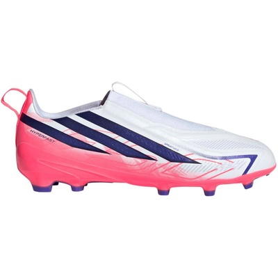 adidas F50 HYPERFAST LEAGUE LL FG JR Bílá Růžová Tmavě modrá