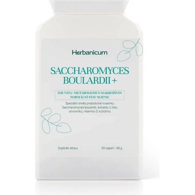 Herbanicum SACCHAROMYCES BOULARDII+ 30 kapslí