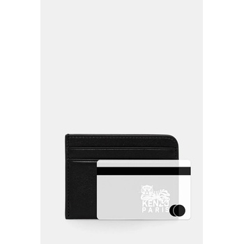 KENZO Кожен калъф за карти Kenzo в черно FF65PM600L46 (FF65PM600L46)