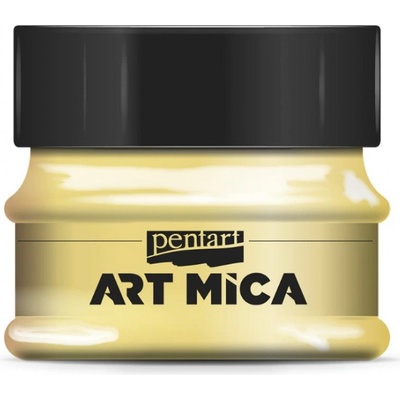 Pentart pigmentový prášek Art mica 9 g Barvy Pentart: žlutá