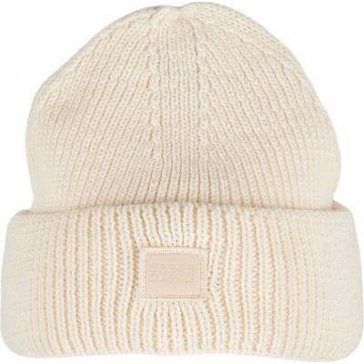 Urban Classics Knitted Wool Beanie bílá