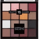 Paletky dekorativní kosmetiky Gabriella Salvete Paletka 16 očních stínů Palette 16 Shades 02 20,8 g