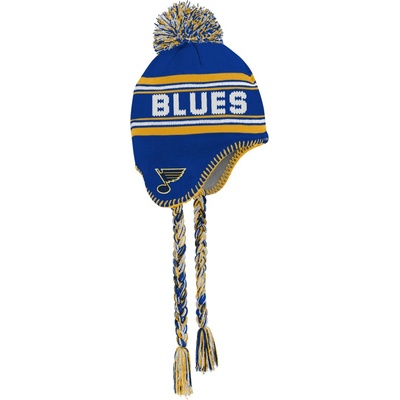 Outerstuff Dětská zimní čepice St. Louis Blues NHL Jacquard Tassel