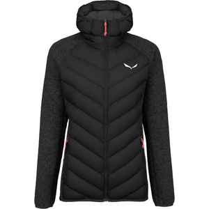 Salewa Дамско вълнено яке Salewa Women's Fanes Sarner/Down Hybrid Jacket Down jacket - Black Out - размер 38 (EU) (104-2637-0714)