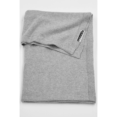 Meyco Deka do kočárku kolébky Knit Basic Grey Melange