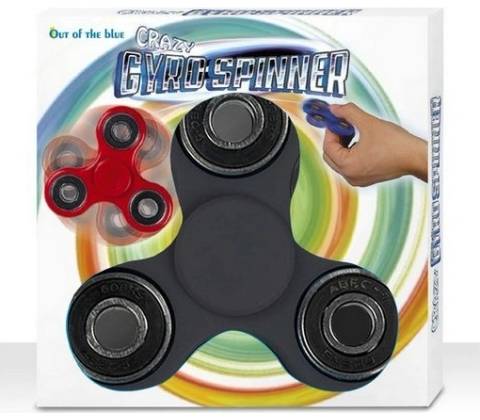 Fidget Spinner Klasický žlutý