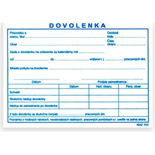 Igaz 012 Dovolenka BLOK A6 /100 list.