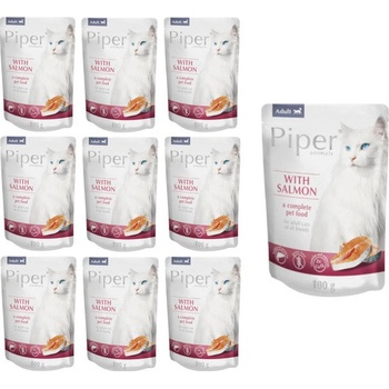 Piper Animals s lososom 10 x 100 g