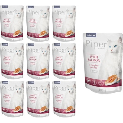 Piper Animals s lososom 10 x 100 g
