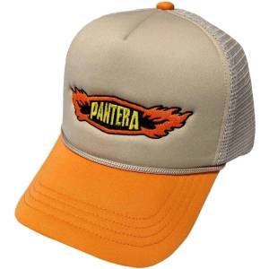 Pantera Flames Logo Шапка с козирка Orange & Sand UNI (PANTMBCAP02SO)