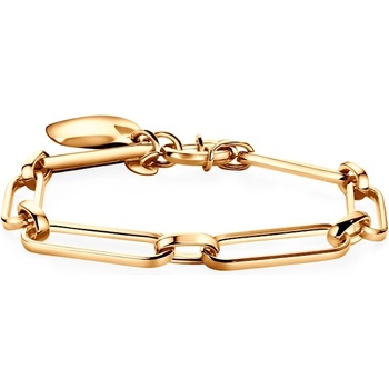 SAVICKI Narukvica srce Savicki: pozlaćeno srebro