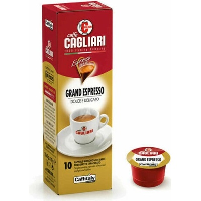 Cagliari Grand Espresso Caffitaly, kapsule 10 ks