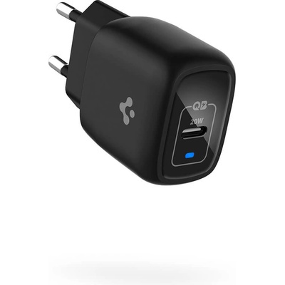 Spigen Захранване за ел. мрежа с USB-C изход с технология за бързо зареждане (черен) - Spigen PowerArc ArcStation Pro Wall Charger 20W (ACH02070)