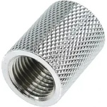 Alphacool Муфа Alphacool, Вътрешна резба G1/4 AG - G1/4 AG, Хром (AC-64218) - xtreme