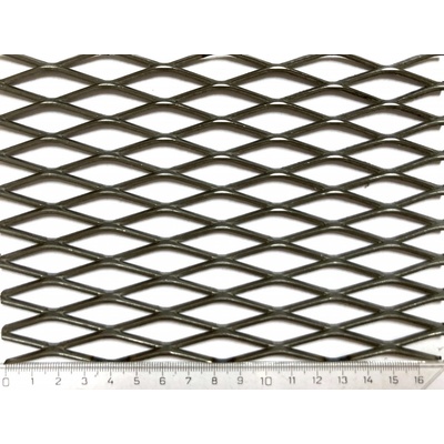 Tahokov oko 43x13x2,5 mm, kosočtvercové, tl. 2 mm, ocel, 2000x1000 mm