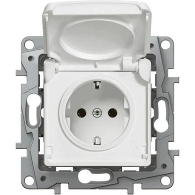 Legrand Контакт шуко ip44 niloe 16a бял (m019991)