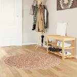 vidaXL Каса за килим MARSA Жълто 120 x 120 cm Полиестер и PVC (42023233)