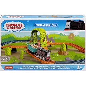 Mattel Игрален комплект Дизел приключения Thomas & Friends Diesel' s Super Loop Adventure от серията TrackMaster Push Along, HGY85