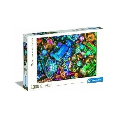 Clementoni Puzzle HQ Zimowa kraina czarów w Londynie 2000 elementów (32084)