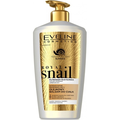 Eveline Cosmetics Royal Snail regenerační olejový tělový balzám 350 ml