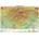 Mapa Slovensko-geografická B1 formát