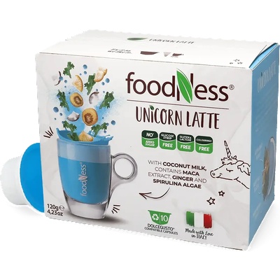 FoodNess | Unicorn Latte - 10 капсули за Dolce Gusto