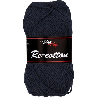 Vlna-Hep Příze Re-cotton 81283 tmavě modrá